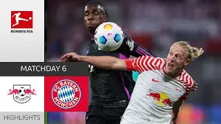 Dramatic Comeback! | RB Leipzig - Bayern München 2-2 | Highlights | Matchday 6 – Bundesliga 2023/24