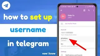 How to Set Up Username in Telegram 2023 | Set up Your Telegtam Username on Android