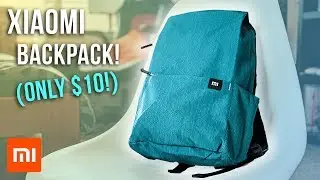 Best Cheap Backpack from Xiaomi! (it's only $10!!!)