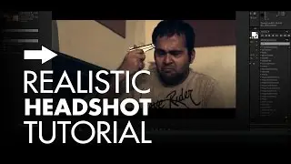 Realistic Headshot In After Effects! │ Complete Tutorial - With Project FILES!