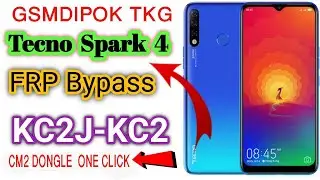 Tecno spark 4 lite FRP bypass cm2