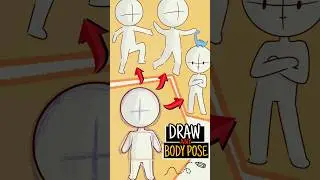 DRAW ANY BODY POSE PART - 3 || FT. MOBILE ANIMATION 📱