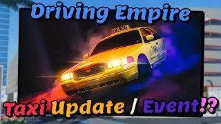 Driving Empire | Taxi Update / Event!? - Roblox