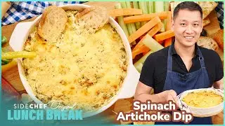 Spinach Artichoke Dip | CRAZY delicious and so EASY to make!