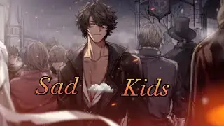 Nightcore ~ Sad kids ⇝ Munn { Lyrics }