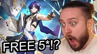 FREE 5* CHARACTER!? HONKAI STAR RAIL IS BACK (1.6 LIVESTREAM REACTION)