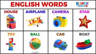 My First Words - Learn Basic English Vocabulary - Picture Words