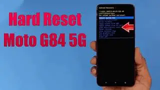 Hard Reset Moto G84 5G | Factory Reset Remove Pattern/Lock/Password (How to Guide)