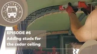 DIY: Adding Support for My Skoolie Cedar Ceiling with Roof Rafters | Adventure Bus Episode 6