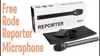 Rode Reporter microphone giveaway