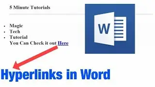 How to Create a Hyperlink in Microsoft Word