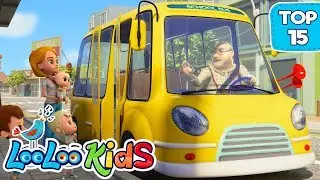 Johny Johny and The Wheels on the Bus - S1EP92 Fun and Play MIX - LooLoo Kids Songs for Kids