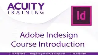 Indesign Introduction/Intermediate course - Course Content