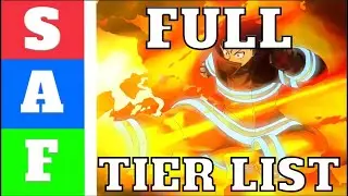 My Ability Tier List in Fire Force Online (Gen 1-3)