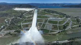 Oroville Spillway March 17, 2023