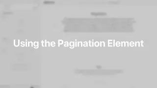 Using the Pagination Element | YOOtheme Documentation (WordPress)