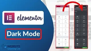 Elementor Dark Mode Settings Tutorial