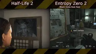 Тот самый момент Атаки на Восточную Черную Мезу из Half-Life 2 в Entropy Zero 2 Black mesa East Raid