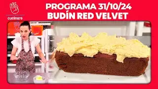 BUDÍN RED VELVET por VALENTINA SALEZZI | CUCINARE TV - Programa 31/10/24