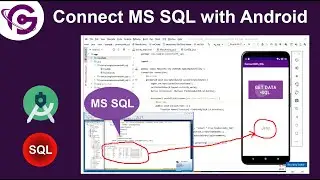 How to Connect Android Studio with MS SQL Server Step by Step | ProgrammingGeek