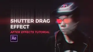 Shutter Drag Effect | After Effects Tutorial