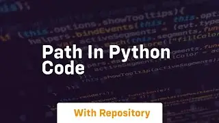 path in python code