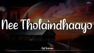 𝗡𝗲𝗲 𝗧𝗵𝗼𝗹𝗮𝗶𝗻𝗱𝗵𝗮𝗮𝘆𝗼 (Lyrics) - Sid Sriram | Leon James | Jiiva | Kavalai Vendam /\ #NeeTholaindhaayo