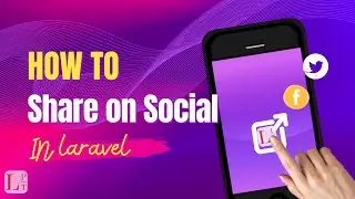 Social share in Laravel