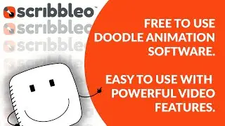 Free whiteboard doodle animation software by Scribbleo