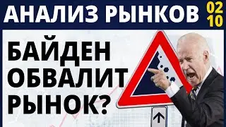 Байден обрушит рынки? Обвал рынков! Анализ рынков. Доллар. Нефть. Падение рынков. Фондовый рынок.