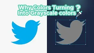 Why colors turning into grayscale in illustrator | MakePixelPerfect