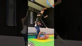 Duo Performs Amazing  Acrobatic Flips - 1296740