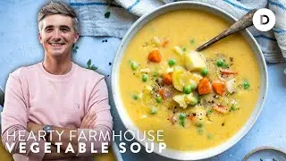 THE VEGETABLE SOUP! Irish Farmhouse Vegetable Soup Recipe!