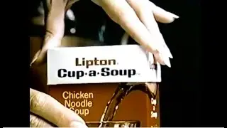 Lipton 'Instant' Cup-A-Soup Commercial (1972)