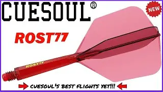 Cuesoul's BEST Flights Yet - Cuesoul ROST 77 Moulded Flights Review