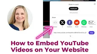 How to Embed a YouTube Video on your Website - WATCH THIS