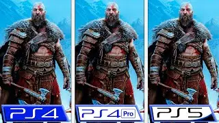 God of War Ragnarök | PS4 - PS4 Pro - PS5 | Graphics Comparison | Analista De Bits