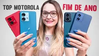 TOP MELHORES celulares da MOTOROLA para COMPRAR FIM de ANO!