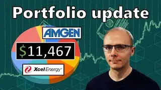 July (June) 2023 Stock Portfolio Update | Stock Portfolio Tracker | Dividend Income | AMGN XEL