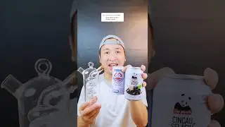 ASMR Minum Susu Beruang Cincau Panda🐻‍❄️🐼 