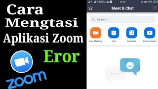 Cara Mengatasi Aplikasi Zoom Eror Tidak Bisa di Buka