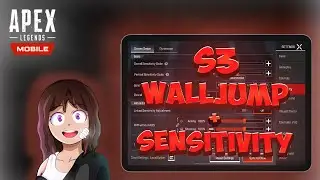 How to WALLJUMP in SEASON 3 + Settings video | Apex Legends Mobile