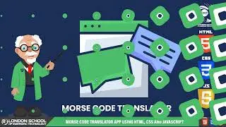 Morse Code Translator App Using HTML, CSS and JavaScript | #morsecode