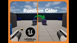 Unreal Engine 5 Tutorial: Changing Material Color to Random on Hit