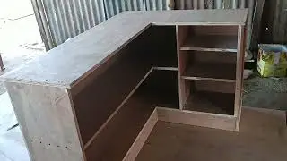 how to make L shape small counter 🔨🪚