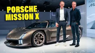 New Porsche Mission X Concept Is An Electric Hypercar Successor To The 918 Spyder