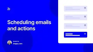 Scheduling Emails & Actions | Bubble.io Tutorial