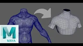 03 - Biped Character Modelling: Base body re-topology (part 1)