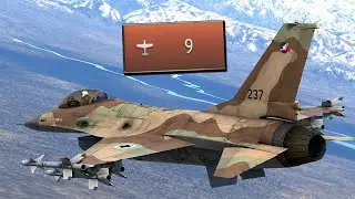 F-16A "Netz" | (9-0) Full Match | The python 3 advances at the speed of light!! 💥💥