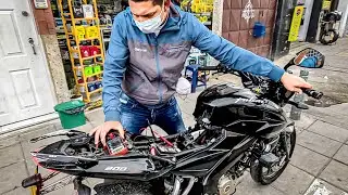 MI PRIMER VARADA en la Moto Proyecto🤦🏻‍♂️ Pulsar NS200